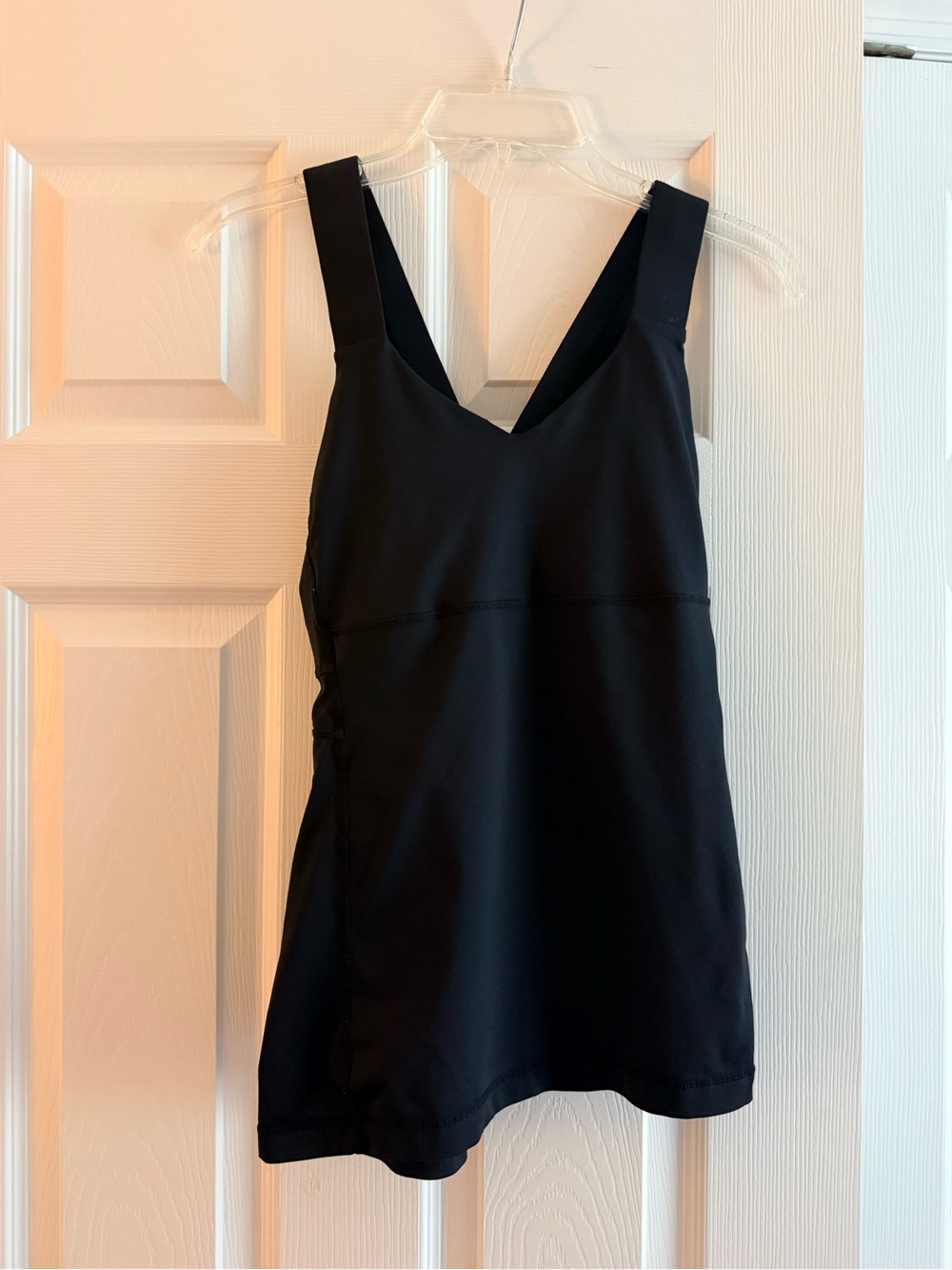 lululemon athletica Black V-Neck Active Tank